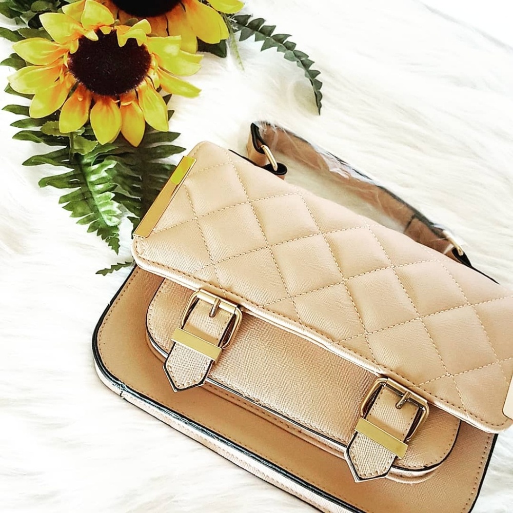 Asos nude patchwork bag